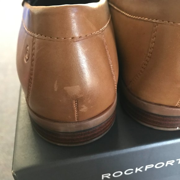 Handsome ROCKPORT CLL2 VENETIAN Leather Loafer wide sizes only - Picture 4 of 5